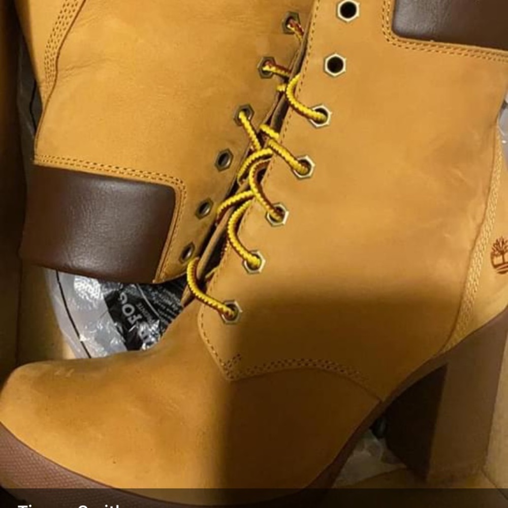 Timberland heeled boot